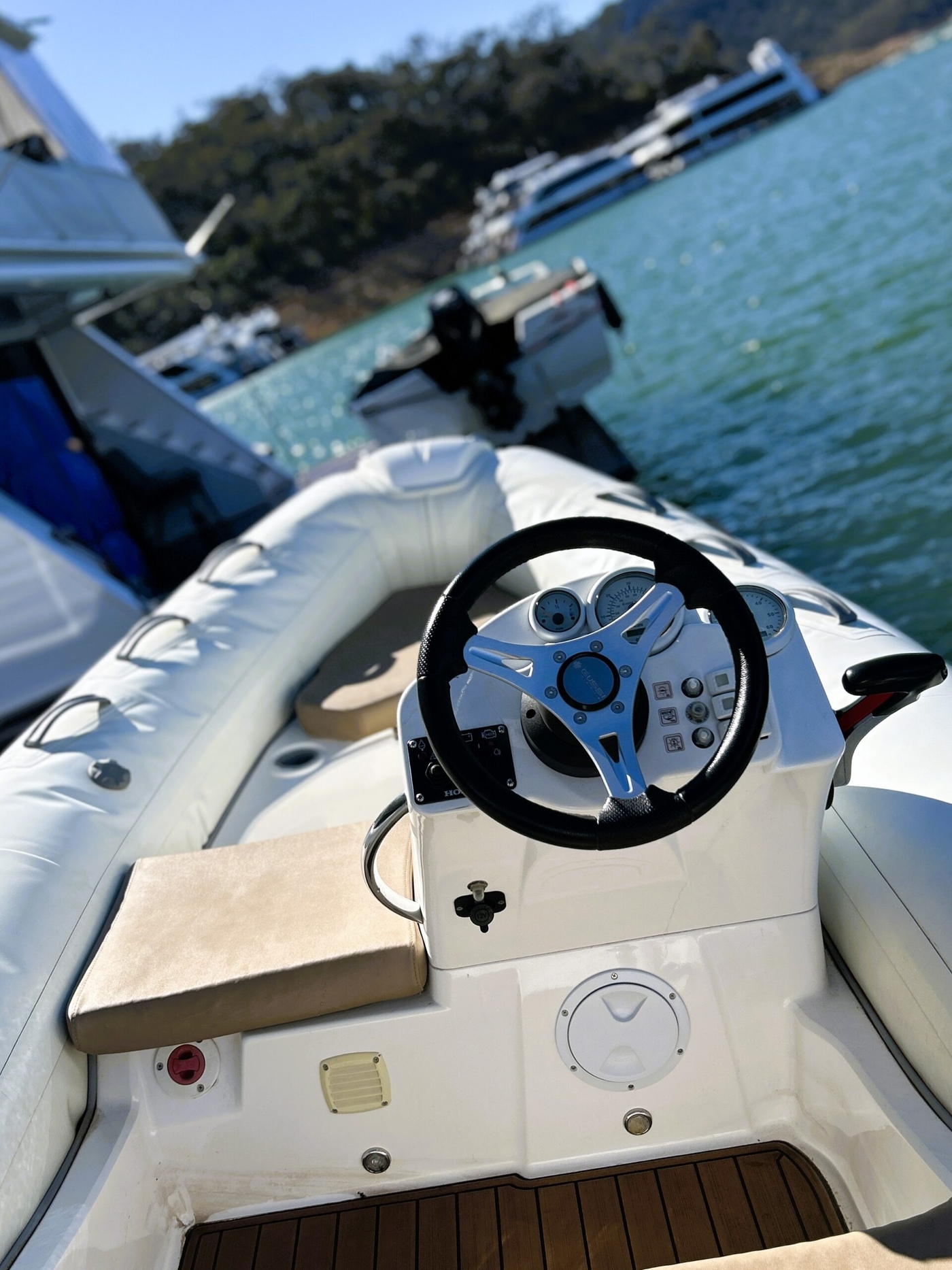 2018 BRIG 380 with Honda 50hp