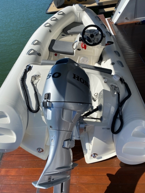 2019 Brig 380 with Honda 50hp