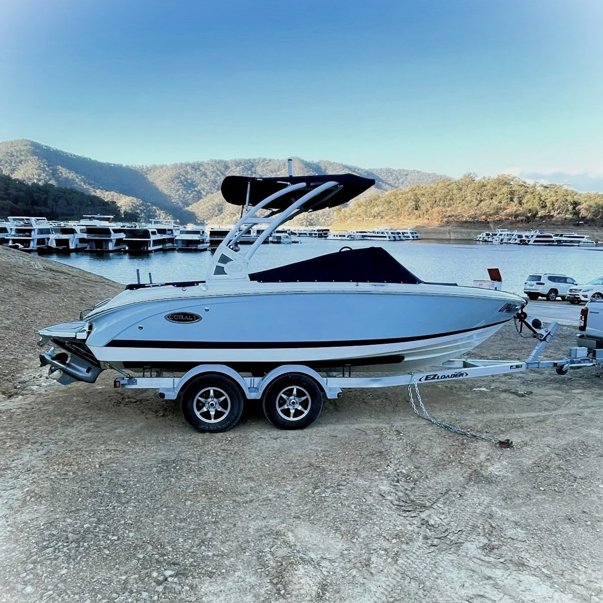 2019 Cobalt Bowrider with Tandem EZLoader Trailer