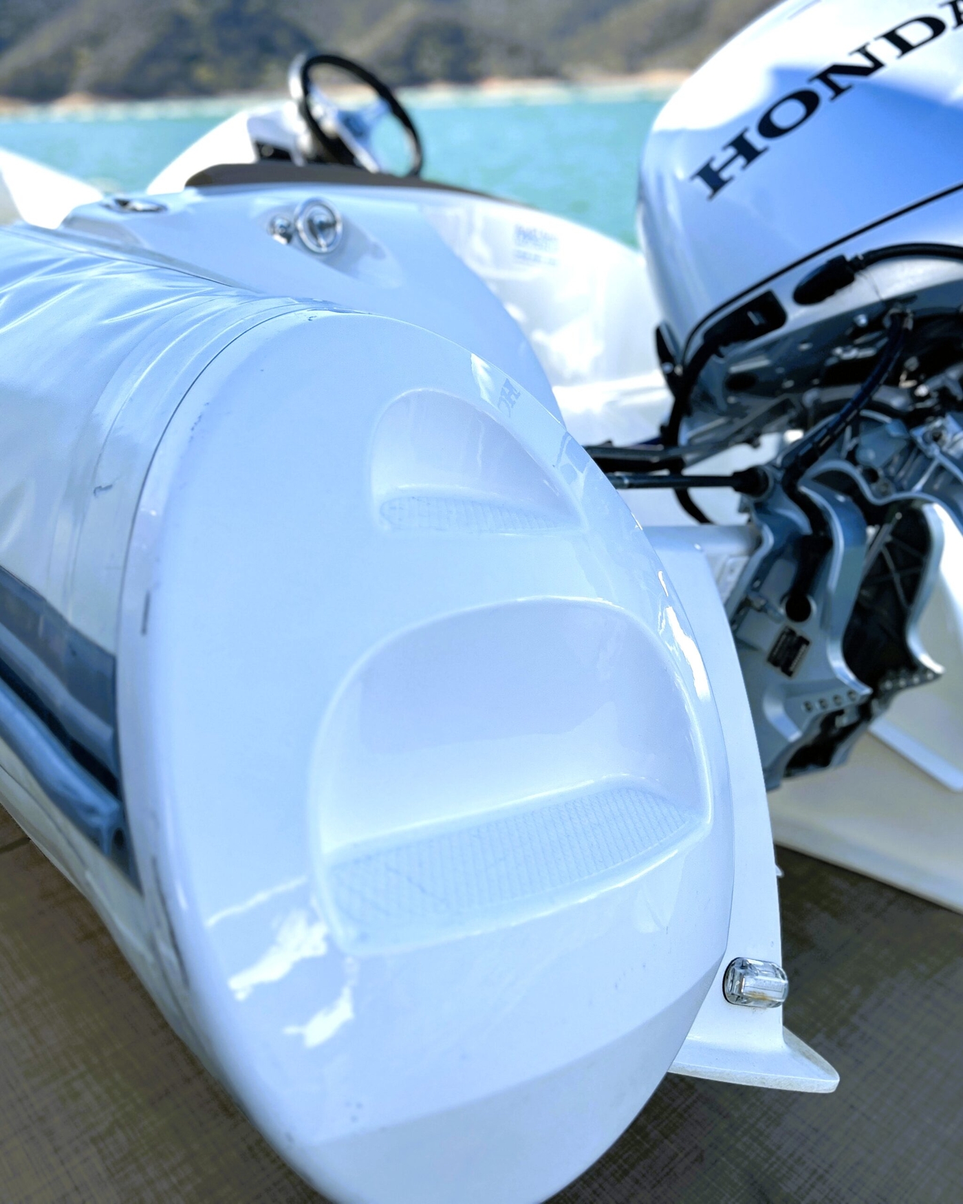 2018 BRIG 380 with Honda 50hp