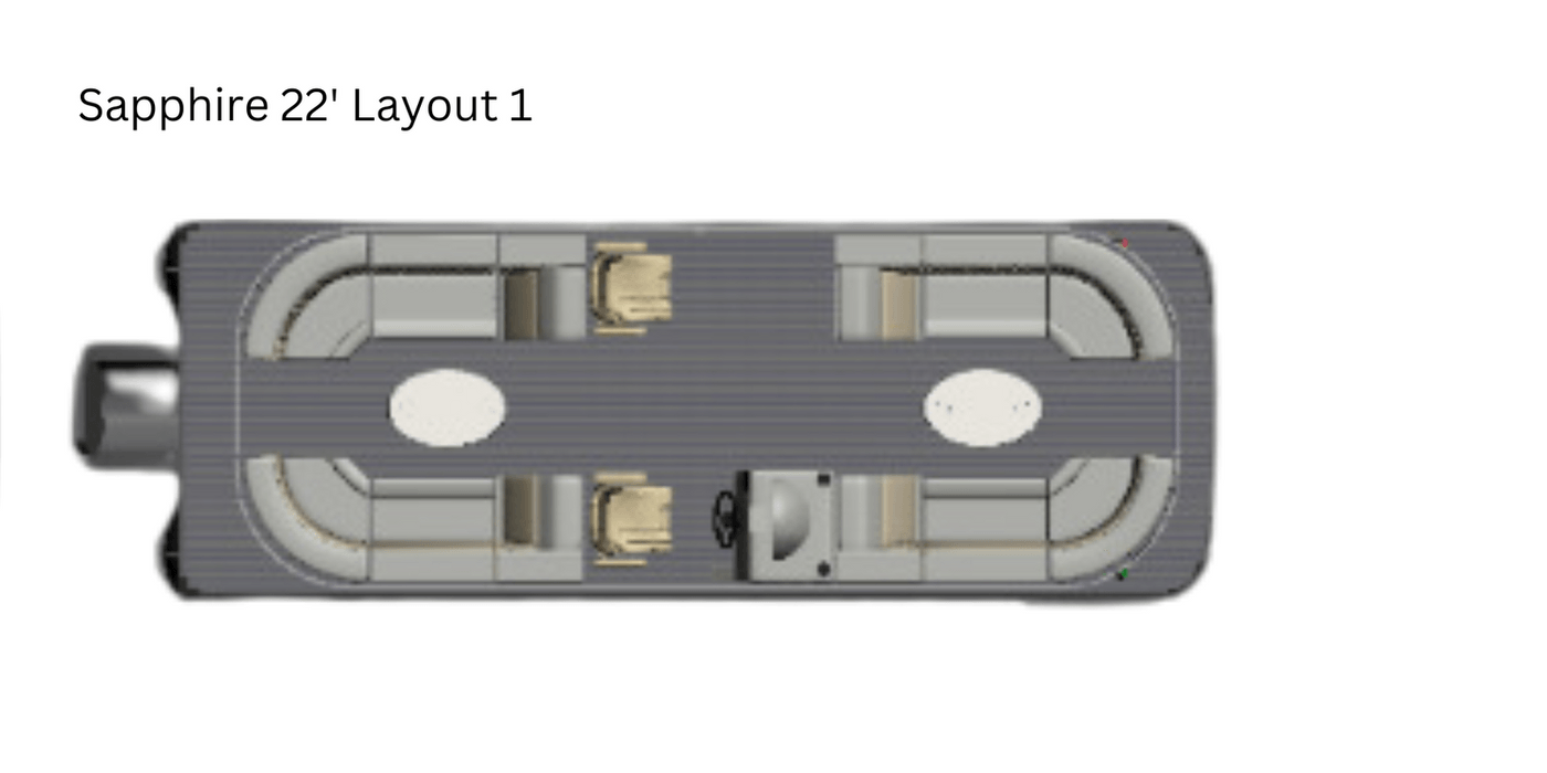 NexGen Saphire Pontoon Boat