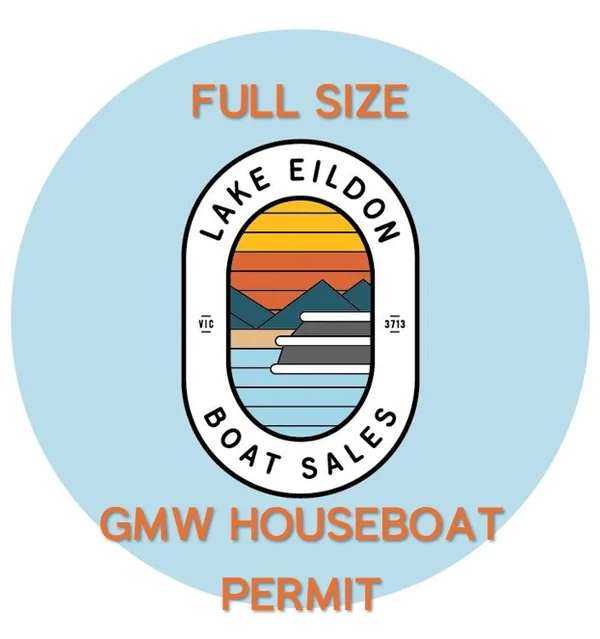 GMW Full Size Houseboat Permit