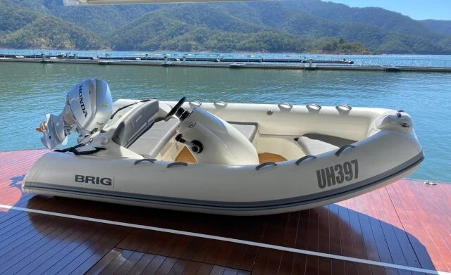 2019 Brig 380 with Honda 50hp