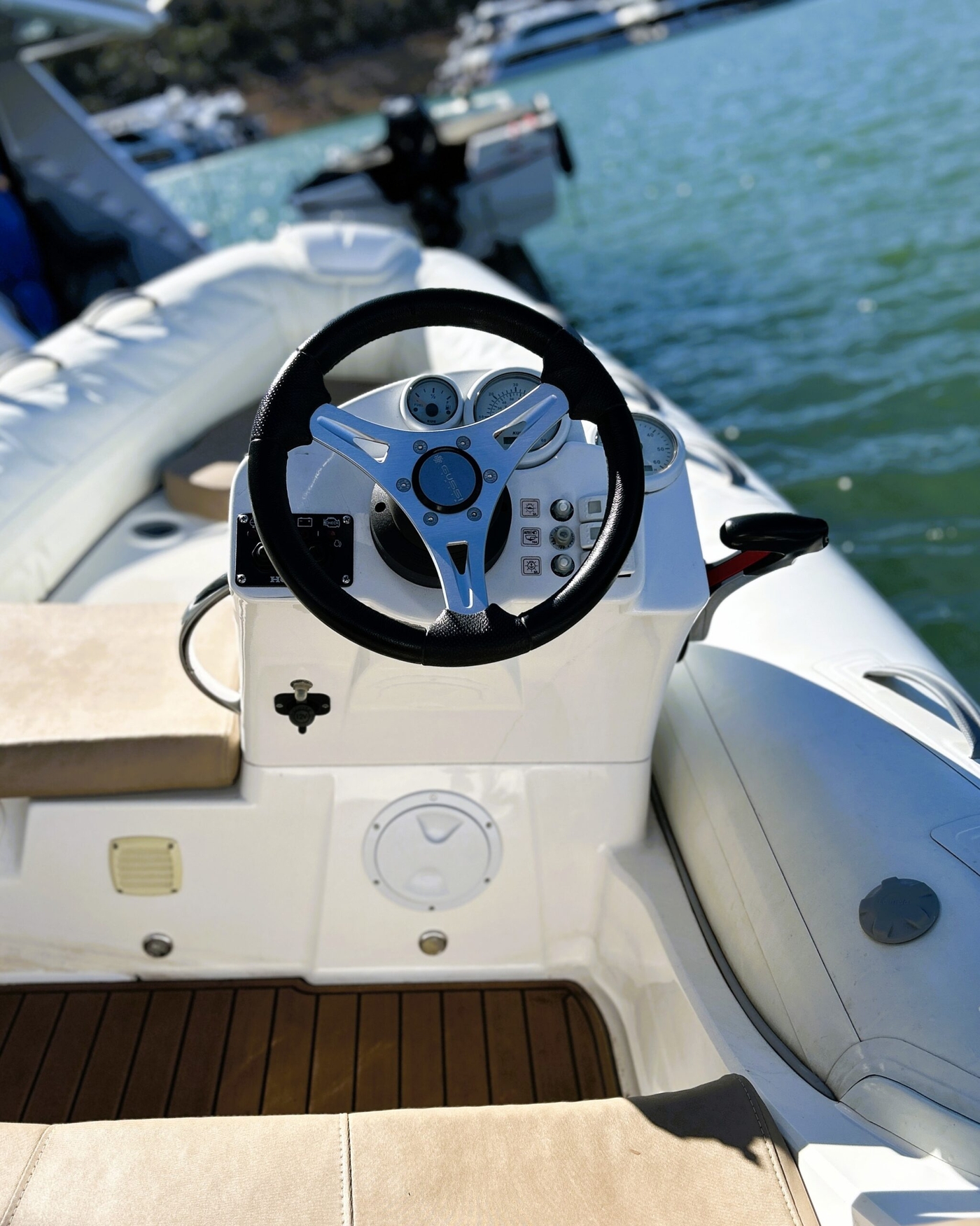 2018 BRIG 380 with Honda 50hp